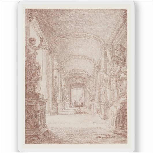 H. Robert - Capitorline Galleryの製図家 シール (正面)