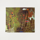 H Rousseau "エキゾチックな風景" タペストリー (正面(横))