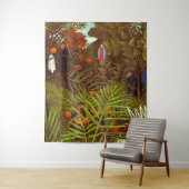 H Rousseau "エキゾチックな風景" タペストリー (インサイチュ)