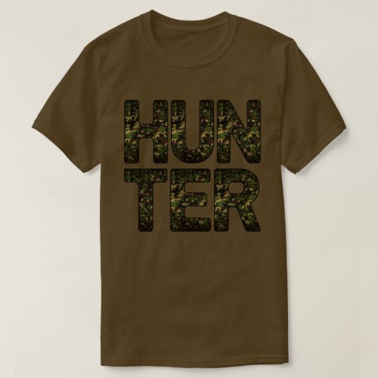 H U N T E R Tシャツ (デザイン正面)
