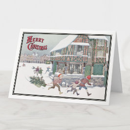 H. Willebeek Le Mair著ヴィンテージのクリスマスキャロル シーズンカード