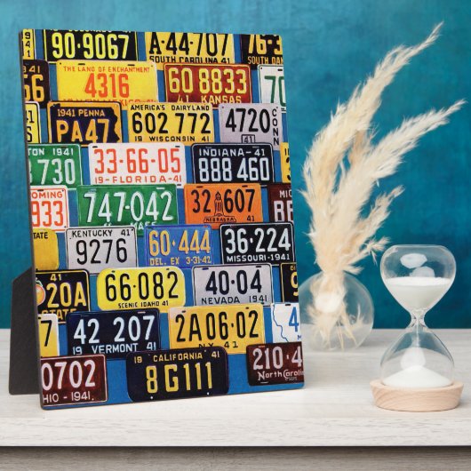 H. Wilson Smithによるライセンスプレート フォトプラーク (側面)