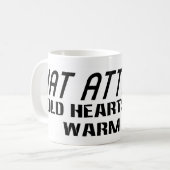 HAのマグ-完全な覆い コーヒーマグカップ (正面左)