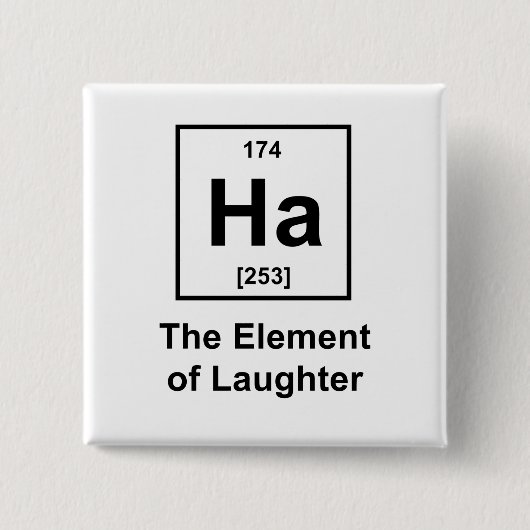 Haの笑い声の要素 缶バッジ (正面)