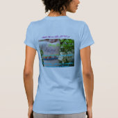 Haは鳩、何かまでのP.U.S.H.Prayと…上がりました Tシャツ (裏面)