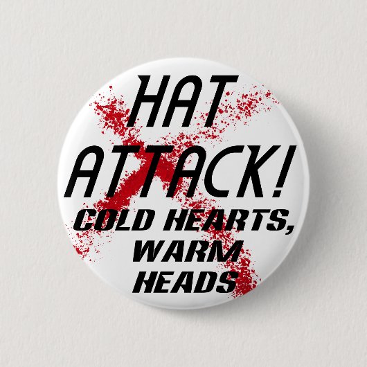 HAボタン- slasher 缶バッジ (正面)