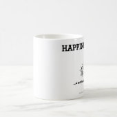 HA820幸福は母の抱擁です コーヒーマグカップ (中央)