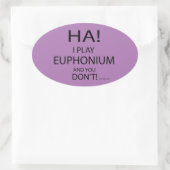 Ha Euphoniumオーバルシール 楕円形シール (バッグ)
