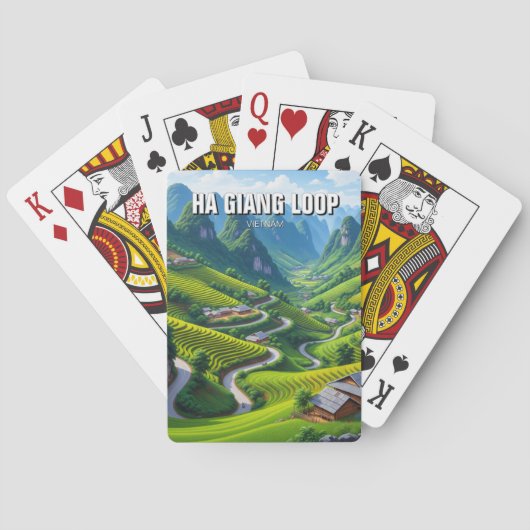 Ha Giang Loop Vietnam Travel トランプ (裏面)