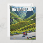 Ha Giang Loop Vietnam Travel ポストカード (正面/裏面)