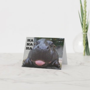 HA HA HAが**60誕生日でHIPPOベビーを発表» カード