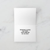 HA HA HAが**60誕生日でHIPPOベビーを発表» カード (内部)