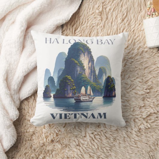 Ha Long Bay Vietnam クッション (ブランケット)