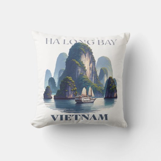 Ha Long Bay Vietnam クッション (正面)