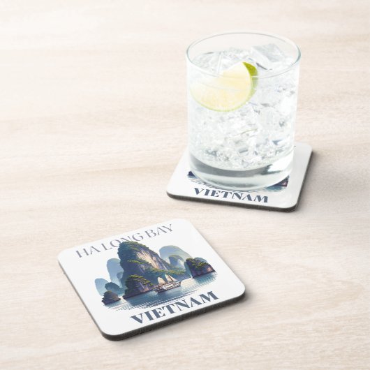 Ha Long Bay Vietnam コースター (右側)