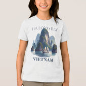 Ha Long Bay Vietnam トライブレンドＴシャツ (正面)