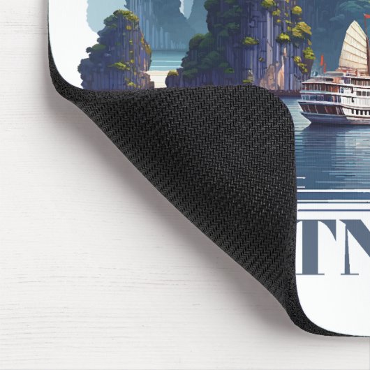 Ha Long Bay Vietnam マウスパッド (コーナー)