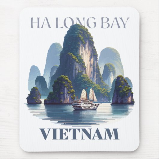 Ha Long Bay Vietnam マウスパッド (正面)