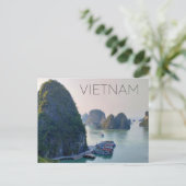 Ha Long Bay, Vietnam Travel Postcard ポストカード (スタンド正面)