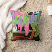 Haad Rin Thailand旅行ポスター クッション (ブランケット)