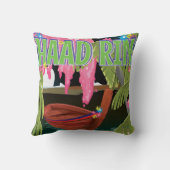 Haad Rin Thailand旅行ポスター クッション (裏面)