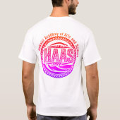 HAAS 見て見て  Tシャツ (裏面)