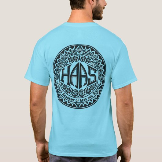 HAAS BLUE Tシャツ (裏面)