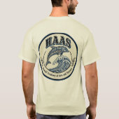 HAAS CHAMPANGE  Tシャツ (裏面)