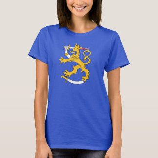Haavoittunutのsuomileijonaのt-paita Tシャツ