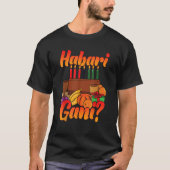 Habari Gani Kwanzaa Tシャツ (正面)