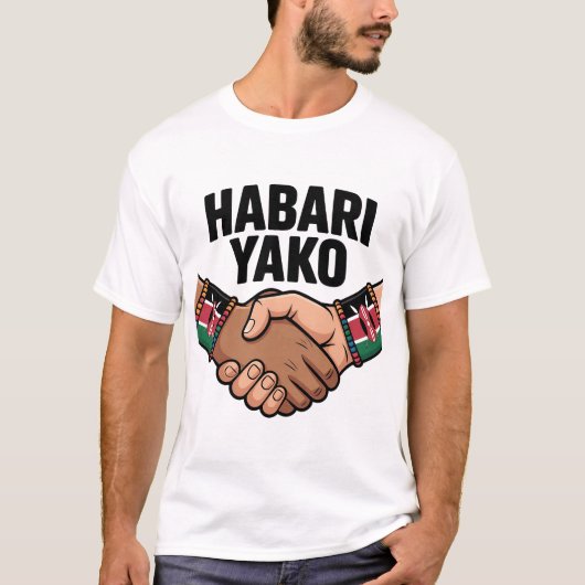 Habari Yako ケニア Tシャツ (正面)