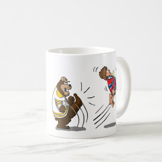 Habbitを蹴って下さい コーヒーマグカップ (正面右)