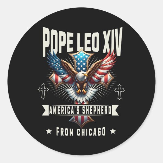 Habemus Papam 2025バチカン選挙区Leo Xiv From C ラウンドシール (正面)