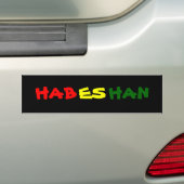 HABESHAN バンパーステッカー (車上)