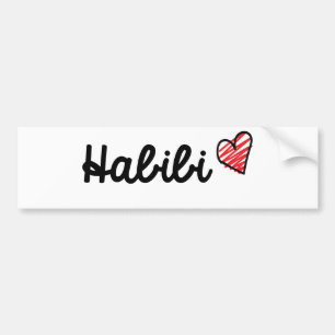 Habib2i バンパーステッカー