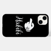 HabibiとHabibiアラブのカップルのマッチングCase-Mate i Case-Mate iPhoneケース (裏面 (横))