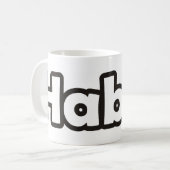 Habibi コーヒーマグカップ (正面左)
