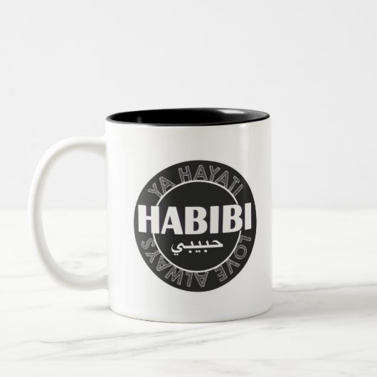 Habibi ツートーンマグカップ (左)
