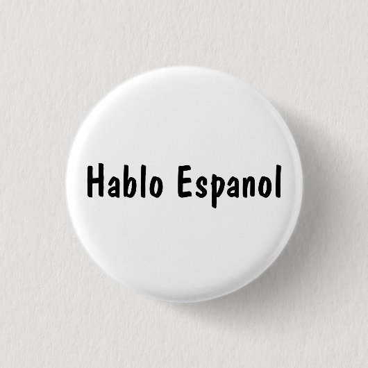 Habloのスペイン 缶バッジ (正面)