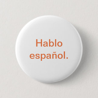 Habloのespañol 缶バッジ