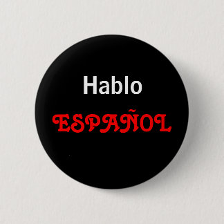Hablo ESPAÑOL 缶バッジ