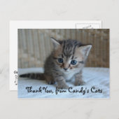 Habuは郵便はがき感謝していしています ポストカード (正面/裏面)