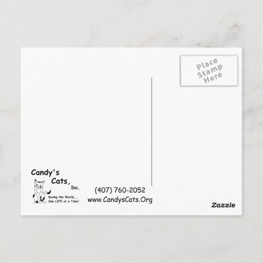 Habuは郵便はがき感謝していしています ポストカード (裏面)