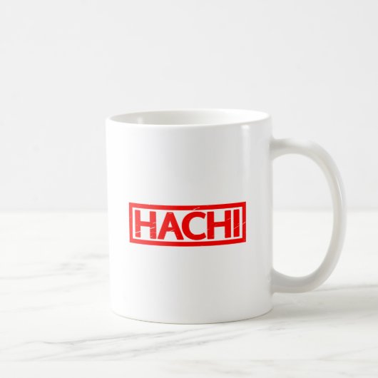 Hachiのスタンプ コーヒーマグカップ (右)