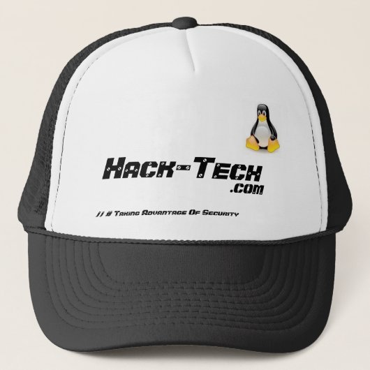 Hack-Tech.com #1 キャップ (正面)