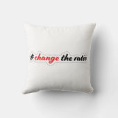 Hackbrightの枕(前部および背部) クッション (裏面)