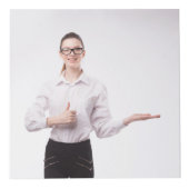 HACKED Computerバイナリコードカスタム2枚の写真 フォトキューブ (右)