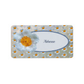 häckelblume  Adressaufkleber ラベル (正面)