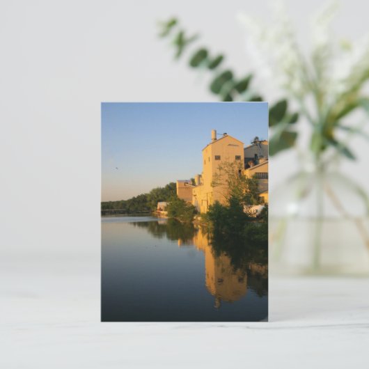 Hackensackの川 ポストカード (スタンド正面)