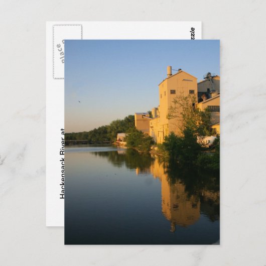 Hackensackの川 ポストカード (正面/裏面)